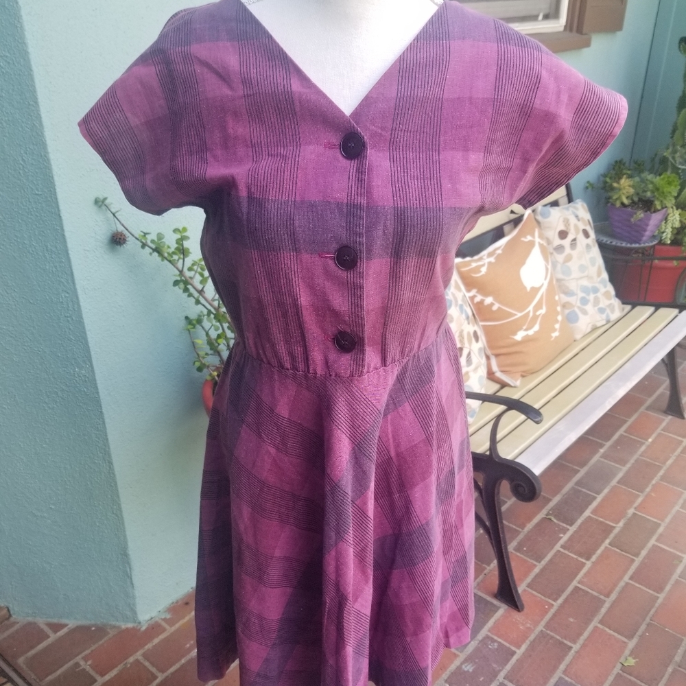 50s Purple Dream Dress